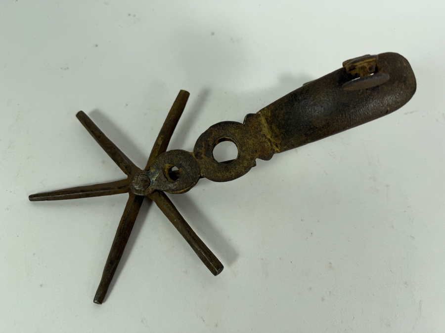 Hand Wrought Iron Cowboy Spur 10L [Photo 6]