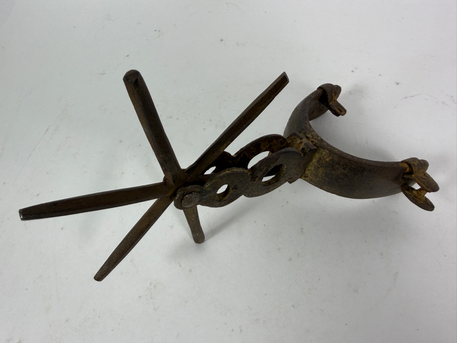 Hand Wrought Iron Cowboy Spur 10L [Photo 5]