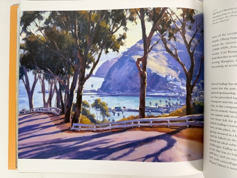 Hardcover Book California Light: A Century Of Landscapes - Paintings of the California Art Club Retails $50 With Wooden Levenger Adjustable Book Stand [Photo 11]