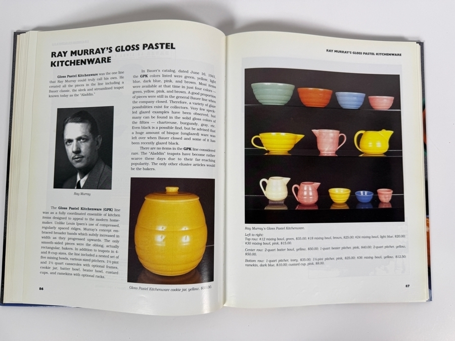 Collectors Encyclopedia Of Bauer Pottery Identification And Values Hardcover Book By Jack Chipman [Photo 5]