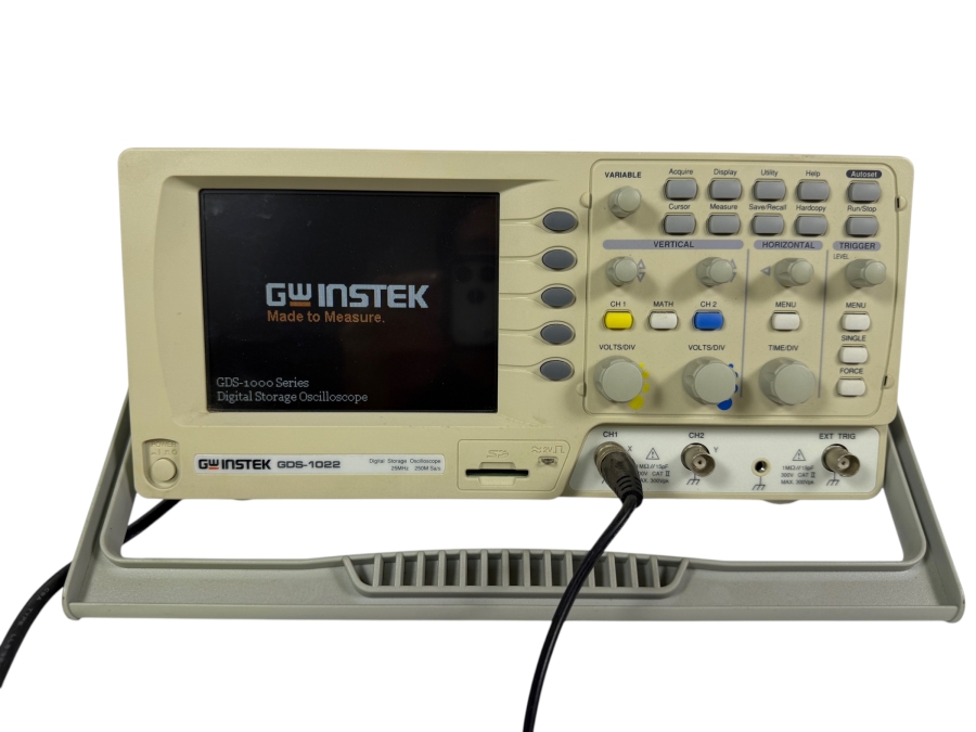 GW Instek GDS-1022 GDS-1000 Series 2 Channel 25MHz Digital Storage Oscilloscope
