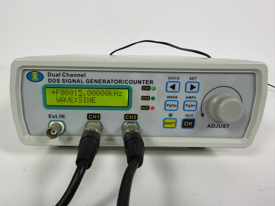MHS-5200A Series Fully Numerically Controlled Dual Channel DDS Function Signal Generator Counter [Photo 2]