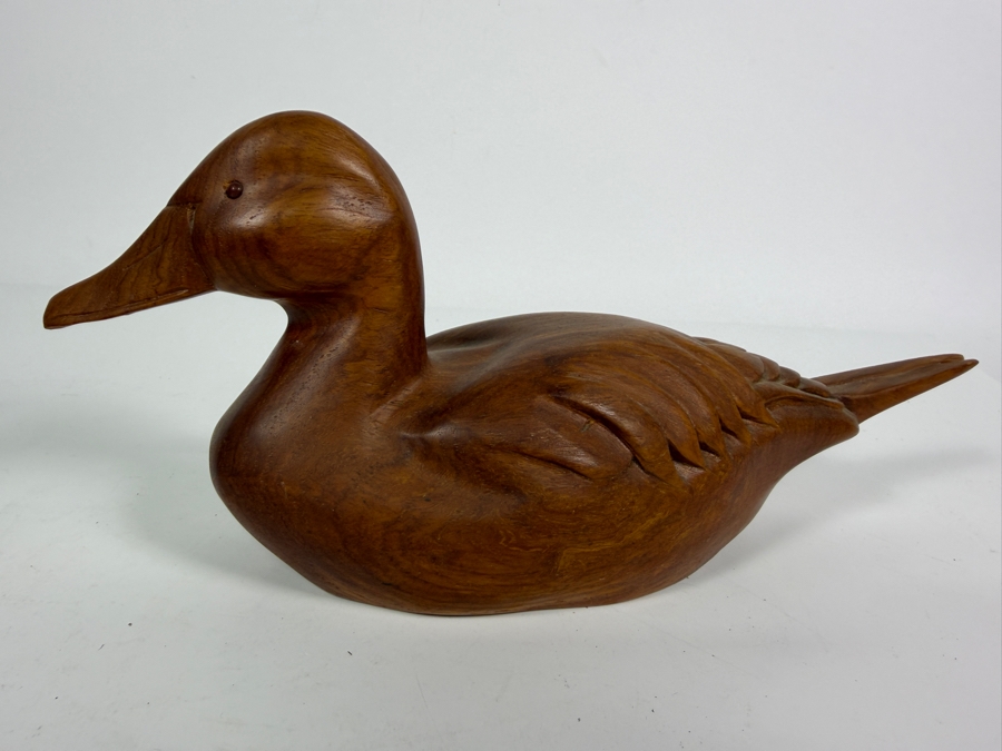 Pair Of Carved Wooden Ducks 11'W [Photo 3]