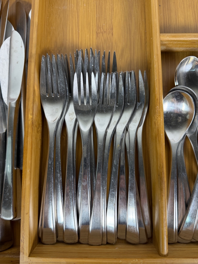 Modernist Flatware Set By WMF - Service for Approximately 10 [Photo 2]