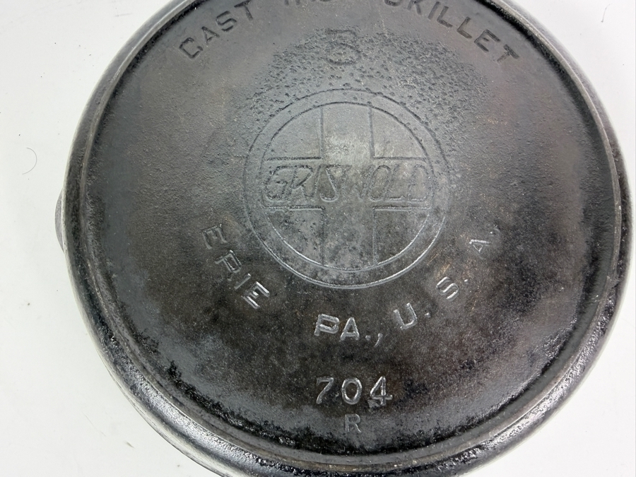Vintage Griswold #8 Cast Iron Skillet 11 X 15 [Photo 3]