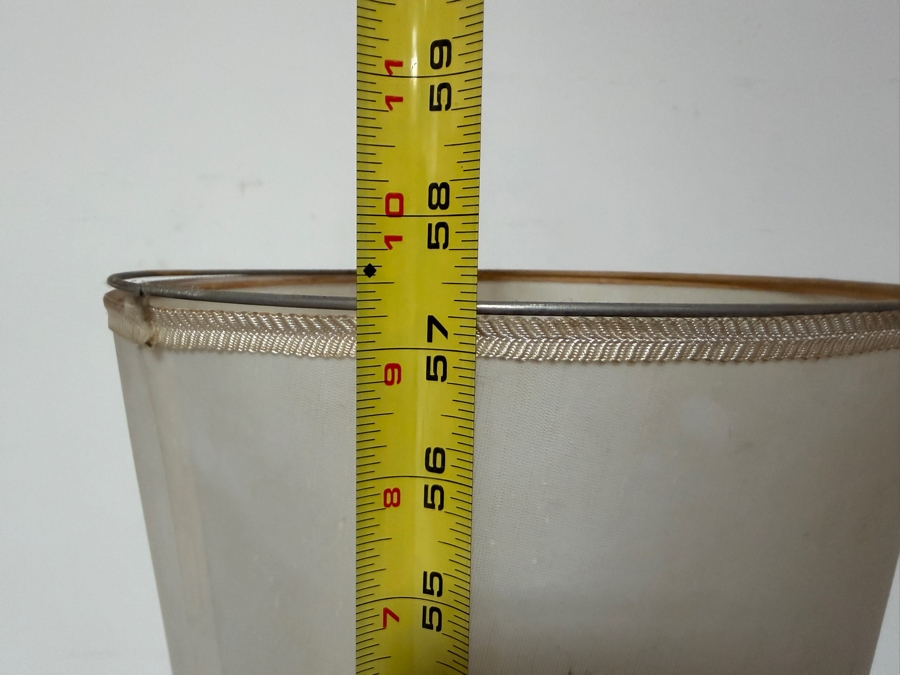 Just Added - Mid-Century Modern Adrian Pearsall Walnut Floor Lamp - Shade Is Damaged 57'H [Photo 10]