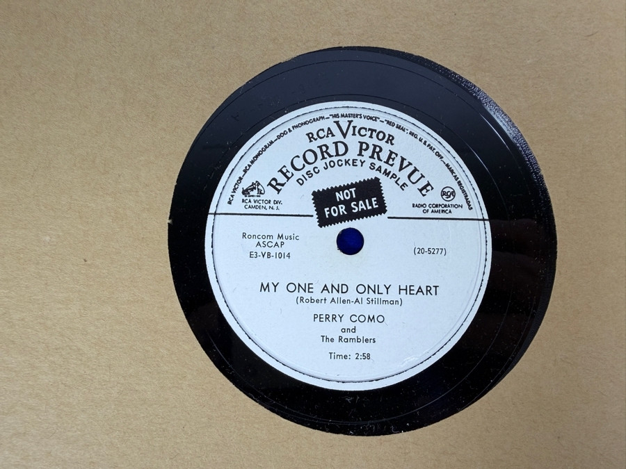 Just Added - Collection of American Singer and Actress Patti Page's (Best-Selling 1950s Female Artist) Personal Vinyl Records with 2 of the Record Albums Personally Signed by Patti Page - Acquired Directly From Patti Page's Stepdaughter With Rare Records [Photo 39]