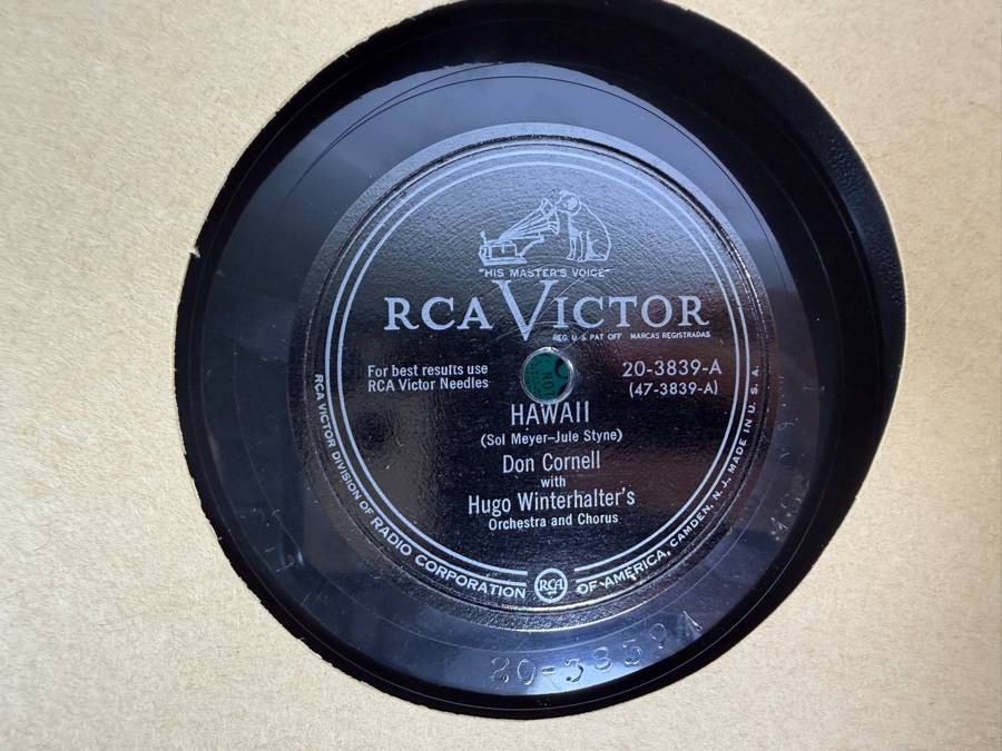 Just Added - Collection of American Singer and Actress Patti Page's (Best-Selling 1950s Female Artist) Personal Vinyl Records with 2 of the Record Albums Personally Signed by Patti Page - Acquired Directly From Patti Page's Stepdaughter With Rare Records [Photo 16]