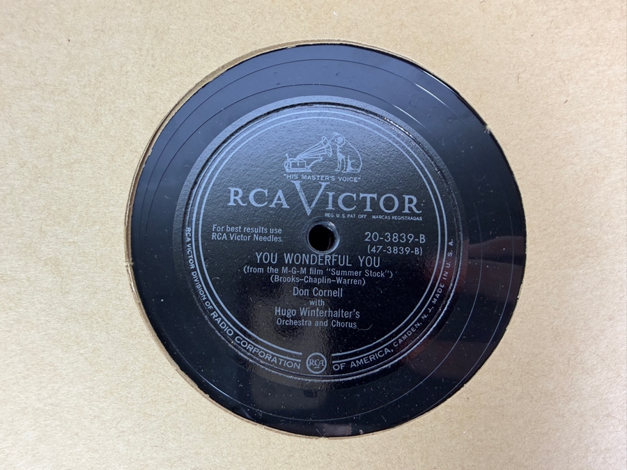 Just Added - Collection of American Singer and Actress Patti Page's (Best-Selling 1950s Female Artist) Personal Vinyl Records with 2 of the Record Albums Personally Signed by Patti Page - Acquired Directly From Patti Page's Stepdaughter With Rare Records [Photo 15]