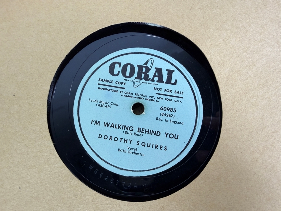 Just Added - Collection of American Singer and Actress Patti Page's (Best-Selling 1950s Female Artist) Personal Vinyl Records with 2 of the Record Albums Personally Signed by Patti Page - Acquired Directly From Patti Page's Stepdaughter With Rare Records [Photo 34]