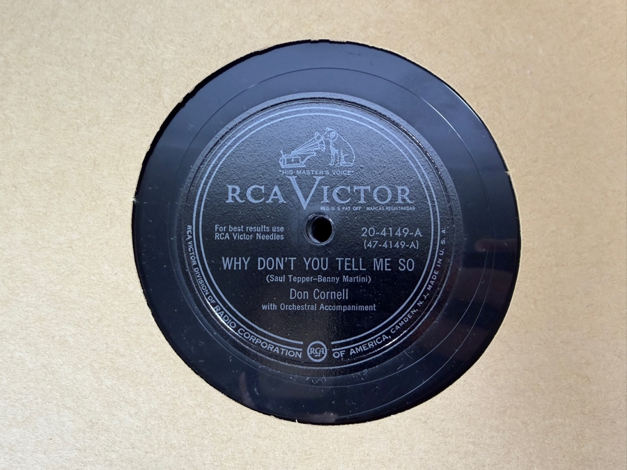 Just Added - Collection of American Singer and Actress Patti Page's (Best-Selling 1950s Female Artist) Personal Vinyl Records with 2 of the Record Albums Personally Signed by Patti Page - Acquired Directly From Patti Page's Stepdaughter With Rare Records [Photo 19]