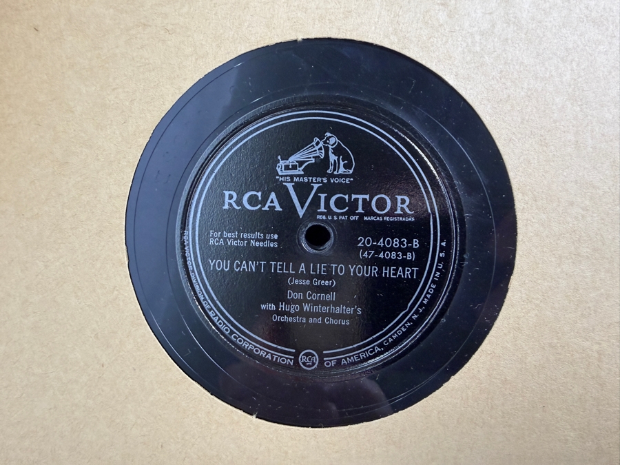 Just Added - Collection of American Singer and Actress Patti Page's (Best-Selling 1950s Female Artist) Personal Vinyl Records with 2 of the Record Albums Personally Signed by Patti Page - Acquired Directly From Patti Page's Stepdaughter With Rare Records [Photo 17]