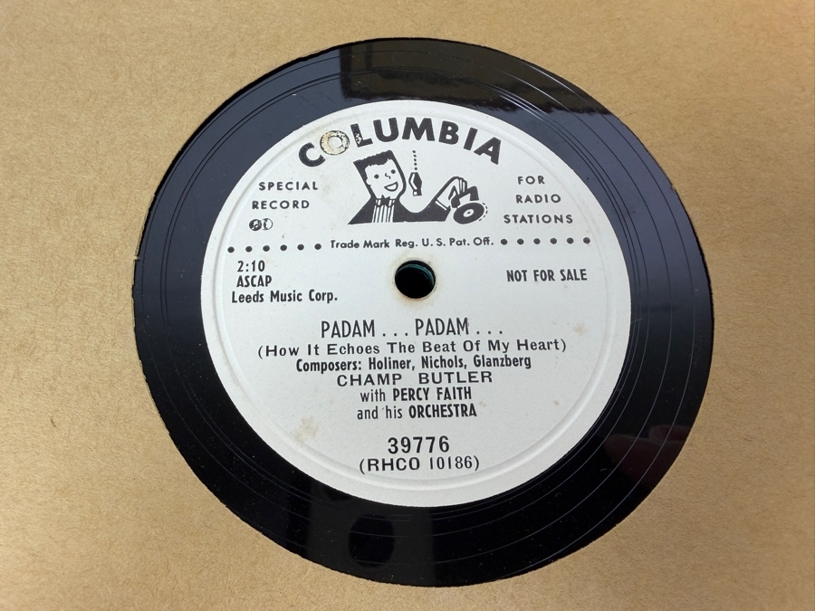 Just Added - Collection of American Singer and Actress Patti Page's (Best-Selling 1950s Female Artist) Personal Vinyl Records with 2 of the Record Albums Personally Signed by Patti Page - Acquired Directly From Patti Page's Stepdaughter With Rare Records [Photo 11]