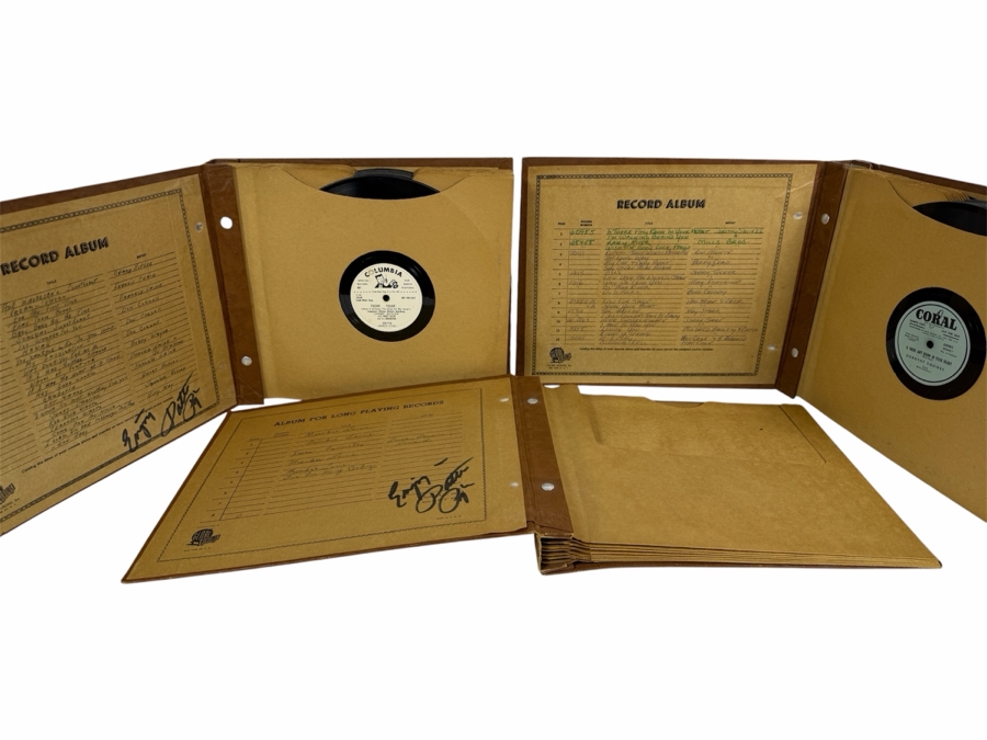 Just Added - Collection of American Singer and Actress Patti Page's (Best-Selling 1950s Female Artist) Personal Vinyl Records with 2 of the Record Albums Personally Signed by Patti Page - Acquired Directly From Patti Page's Stepdaughter With Rare Records [Photo 2]