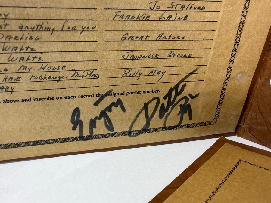 Just Added - Collection of American Singer and Actress Patti Page's (Best-Selling 1950s Female Artist) Personal Vinyl Records with 2 of the Record Albums Personally Signed by Patti Page - Acquired Directly From Patti Page's Stepdaughter With Rare Records [Photo 5]