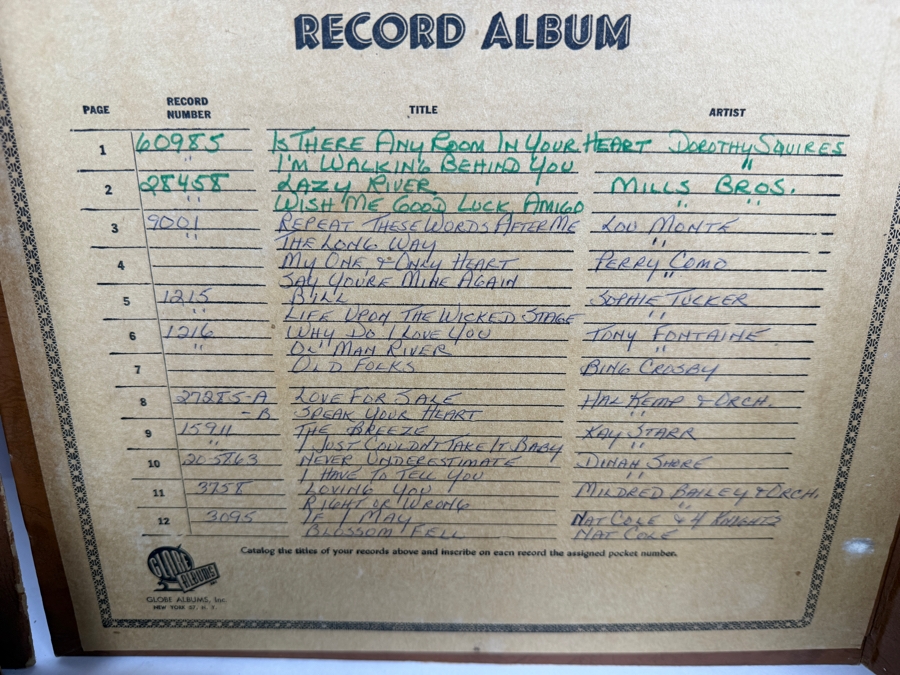 Just Added - Collection of American Singer and Actress Patti Page's (Best-Selling 1950s Female Artist) Personal Vinyl Records with 2 of the Record Albums Personally Signed by Patti Page - Acquired Directly From Patti Page's Stepdaughter With Rare Records [Photo 8]