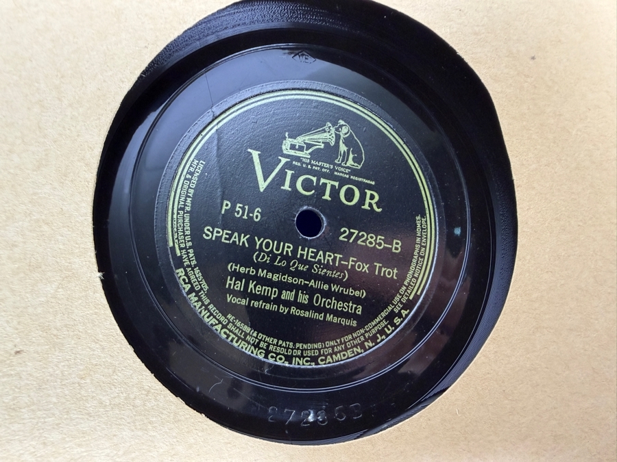 Just Added - Collection of American Singer and Actress Patti Page's (Best-Selling 1950s Female Artist) Personal Vinyl Records with 2 of the Record Albums Personally Signed by Patti Page - Acquired Directly From Patti Page's Stepdaughter With Rare Records [Photo 46]