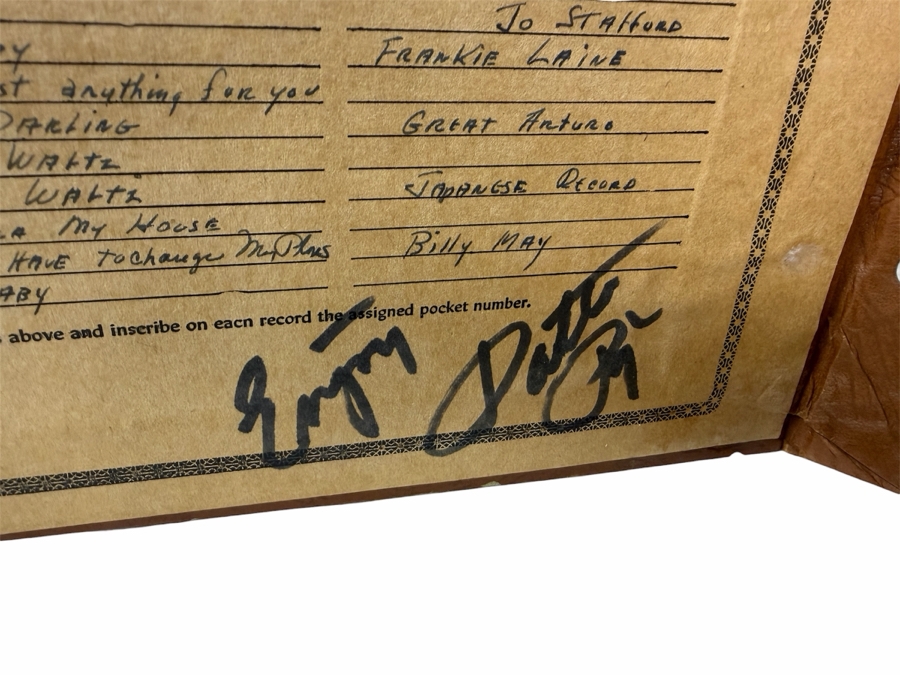 Just Added - Collection of American Singer and Actress Patti Page's (Best-Selling 1950s Female Artist) Personal Vinyl Records with 2 of the Record Albums Personally Signed by Patti Page - Acquired Directly From Patti Page's Stepdaughter With Rare Records [Photo 3]