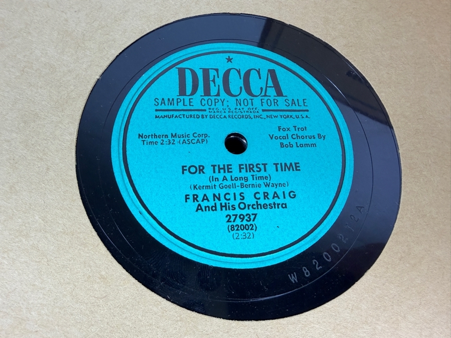 Just Added - Collection of American Singer and Actress Patti Page's (Best-Selling 1950s Female Artist) Personal Vinyl Records with 2 of the Record Albums Personally Signed by Patti Page - Acquired Directly From Patti Page's Stepdaughter With Rare Records [Photo 13]
