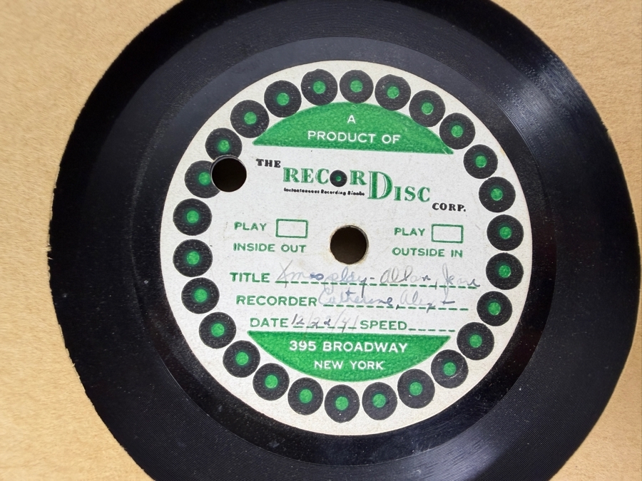 Just Added - Collection of American Singer and Actress Patti Page's (Best-Selling 1950s Female Artist) Personal Vinyl Records with 2 of the Record Albums Personally Signed by Patti Page - Acquired Directly From Patti Page's Stepdaughter With Rare Records [Photo 51]