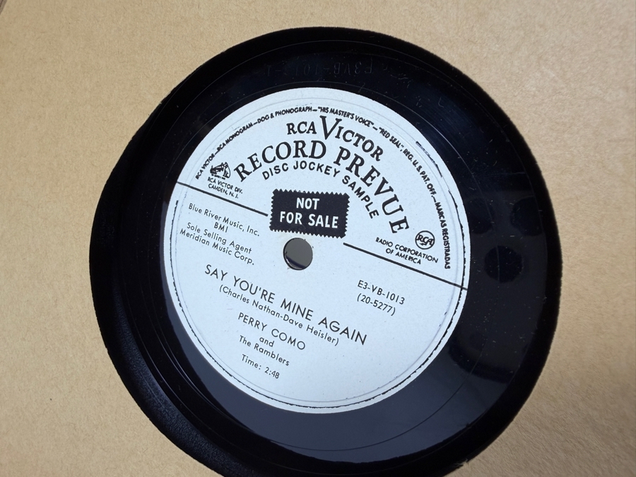Just Added - Collection of American Singer and Actress Patti Page's (Best-Selling 1950s Female Artist) Personal Vinyl Records with 2 of the Record Albums Personally Signed by Patti Page - Acquired Directly From Patti Page's Stepdaughter With Rare Records [Photo 40]