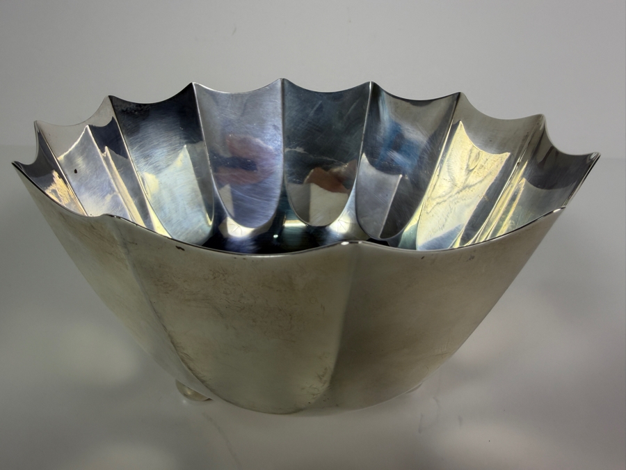 Just Added - Tiffany & Co. Sterling Silver Tri-foot Modernist Bowl 456.0g ($1,030 Melt Value) [Photo 4]