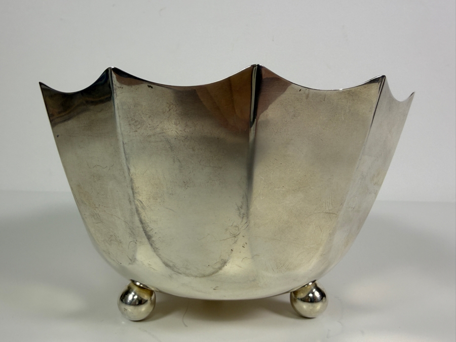 Just Added - Tiffany & Co. Sterling Silver Tri-foot Modernist Bowl 456.0g ($1,030 Melt Value) [Photo 6]
