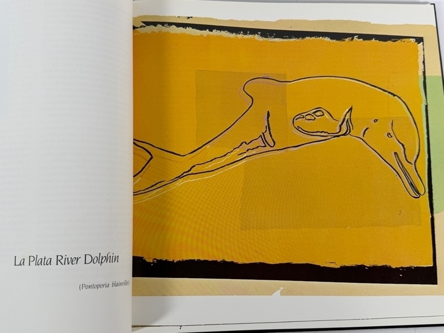 Just Added - SIGNED 1986 First Edition Hardcover Book Vanishing Animals with Artwork by Andy Warhol (1928-1987) and Text by Kurt Benirschke (1924-2018) Signed by Kurt Benirschke [Photo 11]