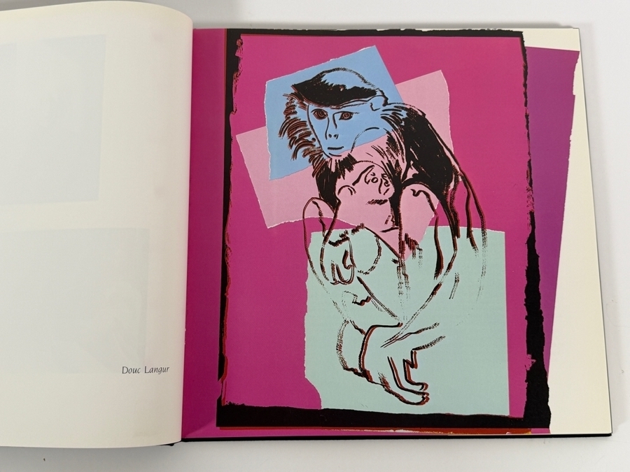 Just Added - SIGNED 1986 First Edition Hardcover Book Vanishing Animals with Artwork by Andy Warhol (1928-1987) and Text by Kurt Benirschke (1924-2018) Signed by Kurt Benirschke [Photo 8]