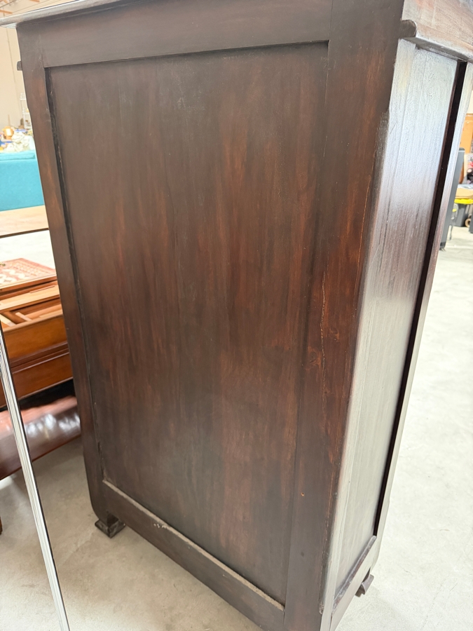 Just Added - Hand Carved Hardwood 4-Drawer Dresser Cabinet With Double Cabinet Door 36'W X 17'D X 60'H [Photo 13]