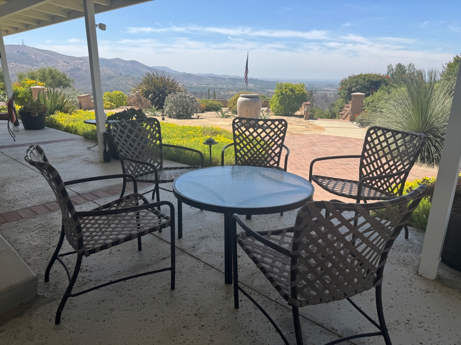Just Added - Vintage Brown Jordan Tamiami Six Piece Patio Dining Set [Photo 2]