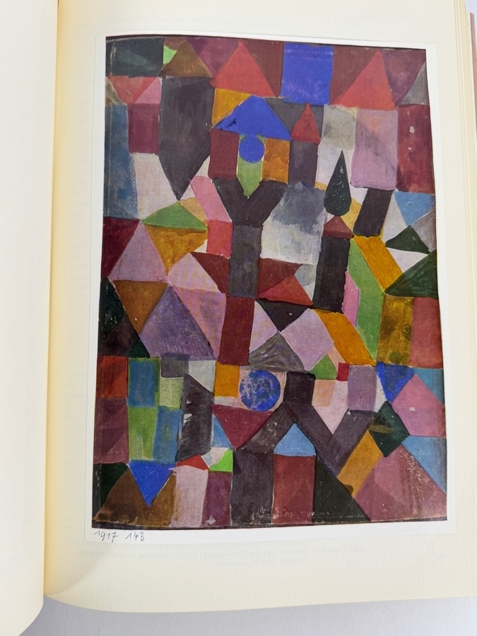 Just Added - Classic Large Coffee Table Hardcover First American Edition Book of Paul Klee by Will Grohmann Published by Abrams in the 1950s [Photo 7]
