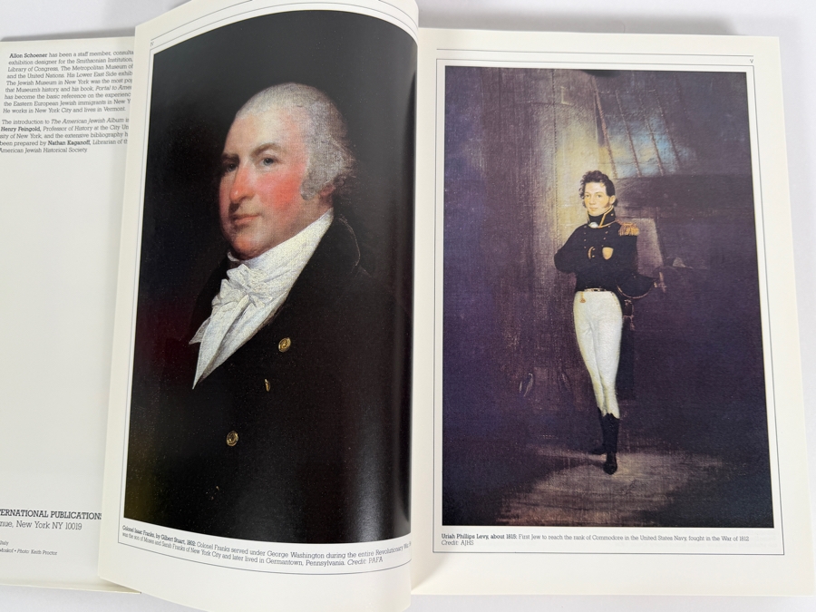 Just Added - Large Coffee Table Hardcover Book 'The American Jewish Album: 1654 to the Present' by Allon Schoener Published by Rizzoli in 1983 [Photo 5]