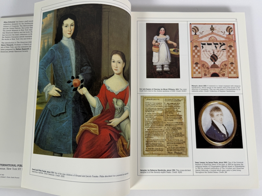 Just Added - Large Coffee Table Hardcover Book 'The American Jewish Album: 1654 to the Present' by Allon Schoener Published by Rizzoli in 1983 [Photo 4]