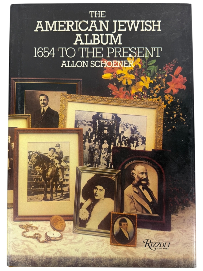 Just Added - Large Coffee Table Hardcover Book 'The American Jewish Album: 1654 to the Present' by Allon Schoener Published by Rizzoli in 1983
