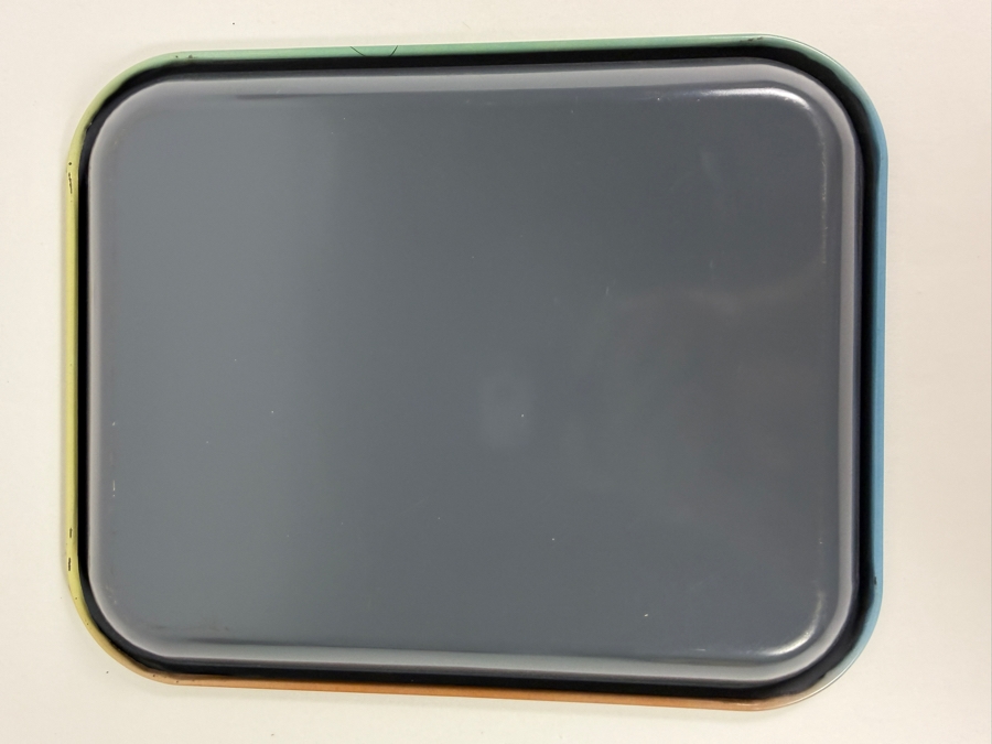  Just Added - 1953 Coca-Cola 'Menu Girl' Metal Serving Tray 10.5 x 13 [Photo 7]