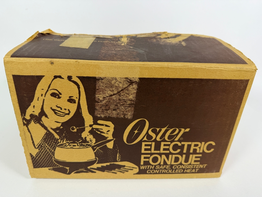 Just Added - Vintage Oster Electric Fondue Set with Original Box [Photo 3]