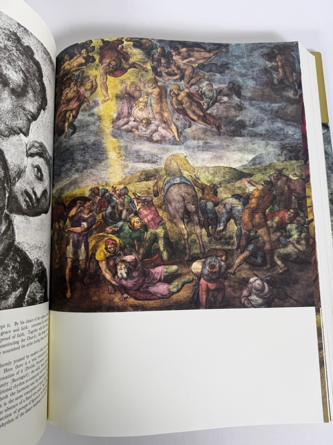  Just Added - Large Coffee Table Hardcover Book 'The Complete Works of Michelangelo' an Artabras Book 11' X 15' [Photo 6]