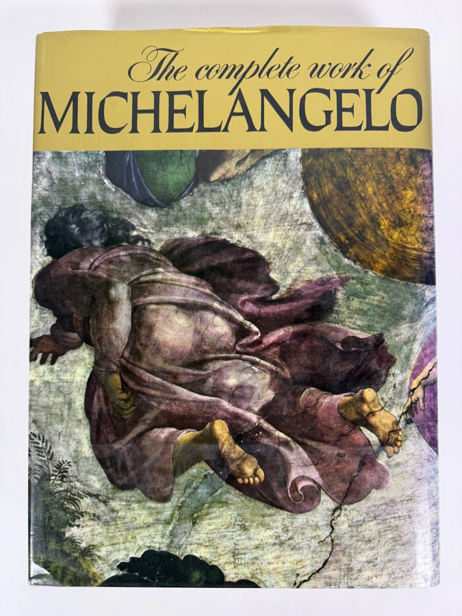  Just Added - Large Coffee Table Hardcover Book 'The Complete Works of Michelangelo' an Artabras Book 11' X 15' [Photo 7]