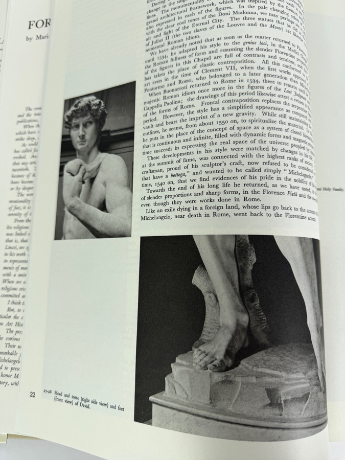  Just Added - Large Coffee Table Hardcover Book 'The Complete Works of Michelangelo' an Artabras Book 11' X 15' [Photo 5]