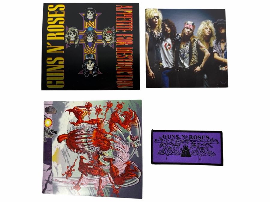 Retro 1980s/90s Music Online Auction Featuring Hard Rock & Metal Bands