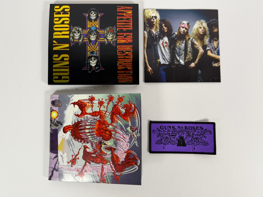 Guns N' Roses 'Appetite for Destruction' Deluxe Edition Remastered 2-CD Set Featuring Foil-Art Picture Slipcase And Comprehensive Collector's Booklet [Photo 4]