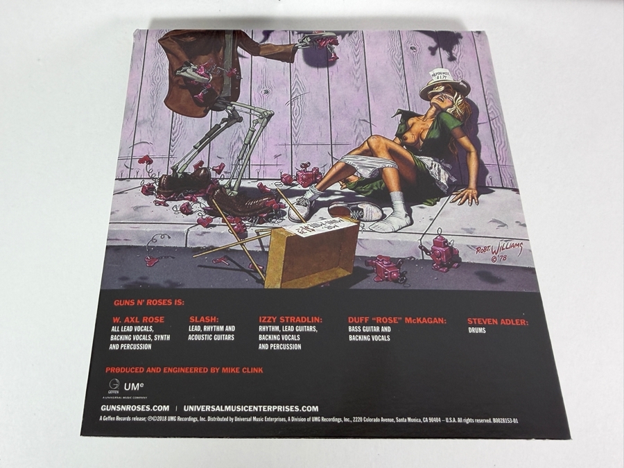 Guns N' Roses 'Appetite for Destruction' Deluxe Edition Remastered 2-CD Set Featuring Foil-Art Picture Slipcase And Comprehensive Collector's Booklet [Photo 9]