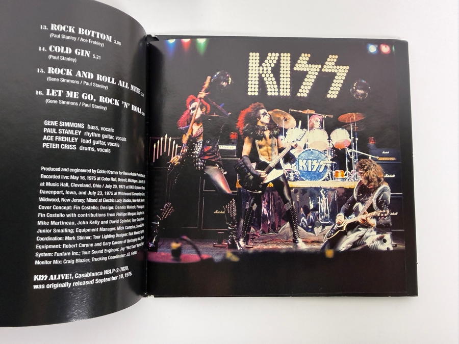 KISS 'Alive! 1975–2000' Remastered 4-CD Anthology Box Set Featuring A Road Case Graphic Outer Slipcase, 72-Page Collector's Booklet, And The Complete 'Millennium Concert' Audio Archive [Photo 5]
