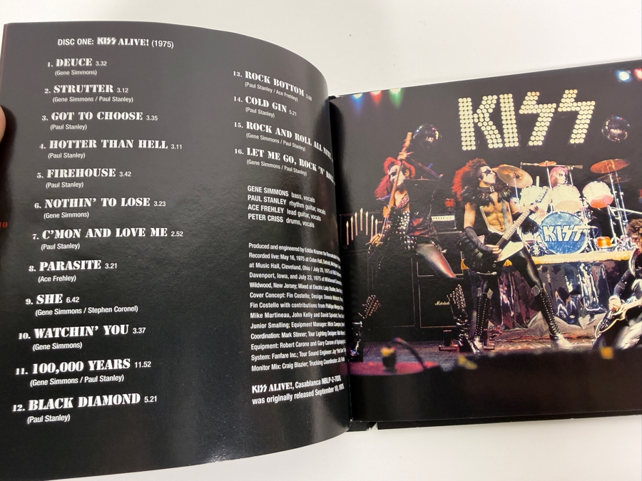 KISS 'Alive! 1975–2000' Remastered 4-CD Anthology Box Set Featuring A Road Case Graphic Outer Slipcase, 72-Page Collector's Booklet, And The Complete 'Millennium Concert' Audio Archive [Photo 6]