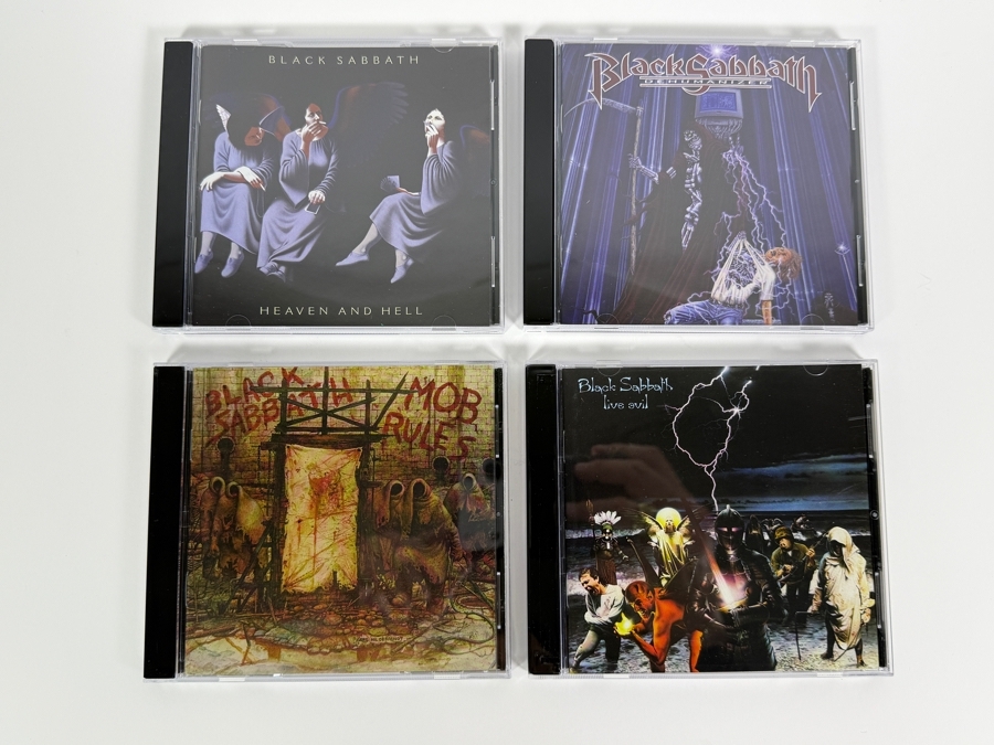 Black Sabbath 'The Rules of Hell' Deluxe 5-Disc Box Set Featuring The Complete Ronnie James Dio Era Remastered Studio And Live Catalog With Comprehensive Linear Interview Booklet [Photo 4]