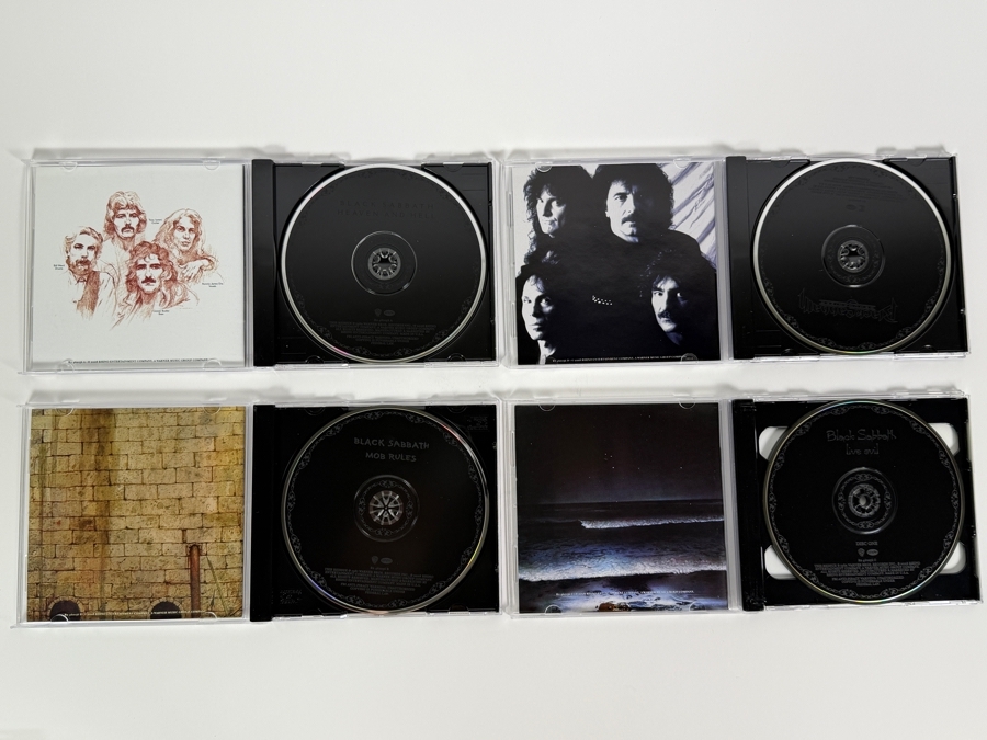 Black Sabbath 'The Rules of Hell' Deluxe 5-Disc Box Set Featuring The Complete Ronnie James Dio Era Remastered Studio And Live Catalog With Comprehensive Linear Interview Booklet [Photo 5]