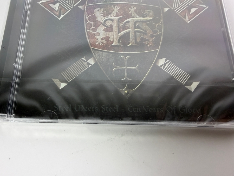 Sealed HammerFall 'Steel Meets Steel - Ten Years of Glory' Authentic 2-CD Compilation Greatest Hits Album Featuring Exclusive Studio Tracks And Archival Live Bonus Material [Photo 2]
