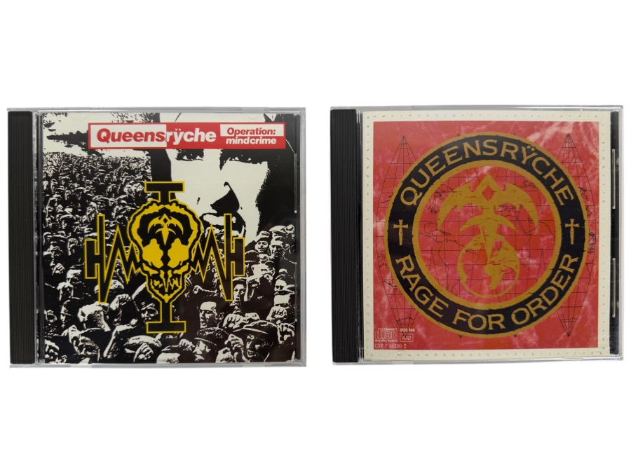 Pair of Queensrÿche Progressive Metal Masterpiece Studio Albums Featuring the Complete Remastered Editions of 'Operation: Mindcrime' and 'Rage for Order'