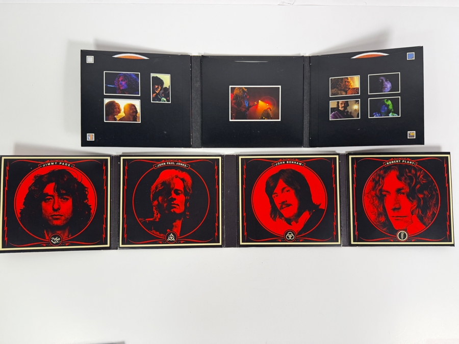 Pair of Led Zeppelin Deluxe 5-Disc Box Sets Featuring The 'Mothership' 2-CD/1-DVD Expanded Compilation and 'The Song Remains the Same' 2-CD Remastered Film Soundtrack [Photo 2]